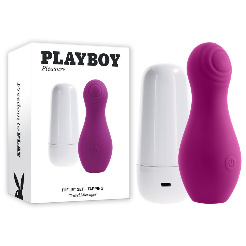 Playboy Pleasure THE JET SET - TAPPING Vibrator - Mr and Mrs D's
