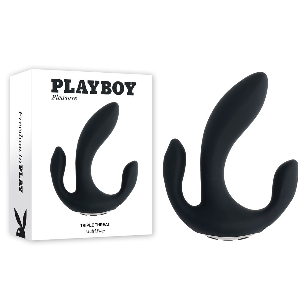 Playboy Pleasure TRIPLE THREAT Vibrator - Mr and Mrs D's