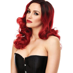 PLEASURE WIGS Candice - Red/Black - LINGERIE & BODY WEAR - Mr and Mrs D's