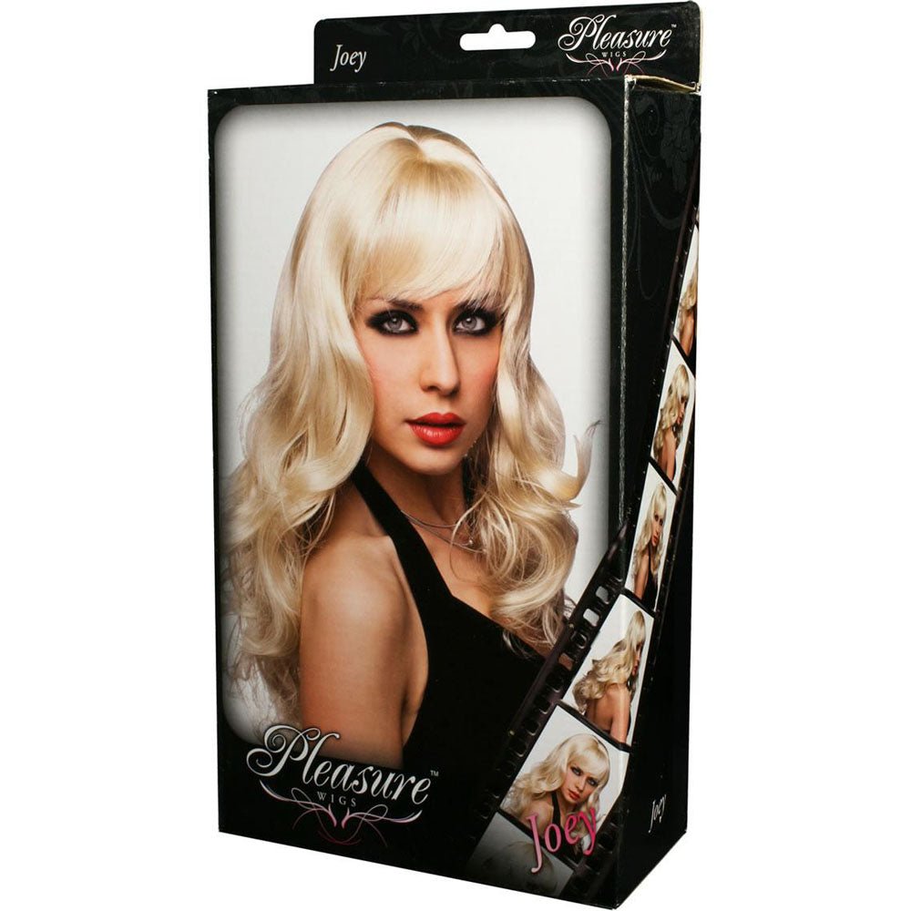PLEASURE WIGS Joey - Platinum Blonde - Blonde Wig - Mr and Mrs D's