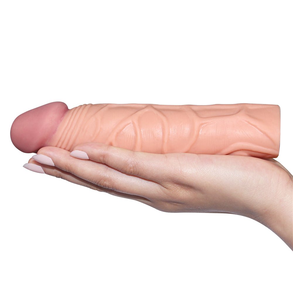 Pleasure X - Tender 1'' Sleeve - Flesh 2.5 cm (1'') Penis Extension Sleeve - SLEEVES - Mr and Mrs D's