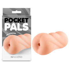 Pocket Pals Anal Stroker Masturbator - Tan - MASTURBATORS - Mr and Mrs D's