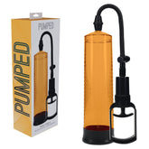 PUMPED Basic Pump 2 - Orange - Orange Penis Pump - PUMPS - Mr and Mrs D's