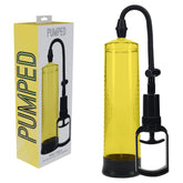 PUMPED Basic Pump 2 - Yellow - Yellow Penis Pump - PUMPS - Mr and Mrs D's