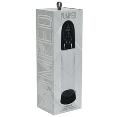 PUMPED CyberPulse Automatic Penis Pump - Black/Clear USB Rechargeable - Mr and Mrs D's