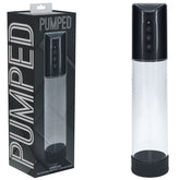 PUMPED Hyperpump Automatic Penis Pump - Gunmetal - Gunmetal Grey USB Rechargeable - Mr and Mrs D's
