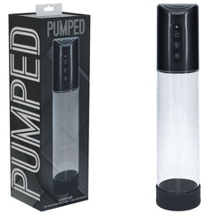 PUMPED Hyperpump Automatic Penis Pump - Gunmetal - Gunmetal Grey USB Rechargeable - Mr and Mrs D's