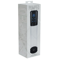 PUMPED MegaLift Automatic Penis Pump - Black - Black/Clear USB Rechargeable - Mr and Mrs D's