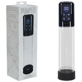 PUMPED MegaLift Automatic Penis Pump - Black - Black/Clear USB Rechargeable - Mr and Mrs D's
