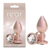 Rear Assets Iridescent - Medium Butt Plug - Iridescent Champagne 8.2 cm - ANAL TOYS - Mr and Mrs D's