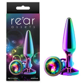 Rear Assets Tapered Butt Plug - Medium - Multicolour - ANAL TOYS - Mr and Mrs D's