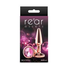Rear Assets Tapered - Small - Rose Gold - ANAL TOYS - Mr and Mrs D's