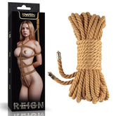 Rebellion Reign Natural Bondage Rope - 10 metre length - BONDAGE - TOYS - Mr and Mrs D's