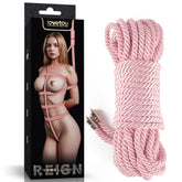 Rebellion Reign Silky Bondage Rope - Pink - Pink Bondage Rope - 10 metre length - BONDAGE - TOYS - Mr and Mrs D's