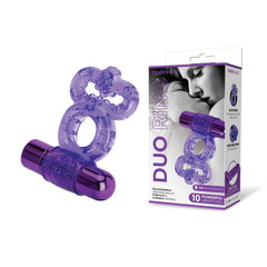 Rechargeable Duo Cock Ring - Mr and Mrs D's