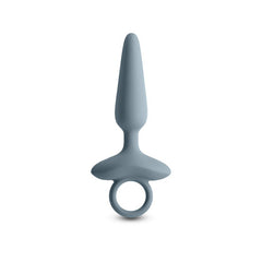 Renegade Maverick - Grey - Grey 15 cm USB Rechargeable Vibrating Butt Plug - Mr and Mrs D's