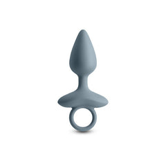 Renegade Orion - Grey - Grey 13 cm USB Rechargeable Vibrating Butt Plug - ANAL TOYS - Mr and Mrs D's