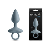 Renegade Orion - Grey - Grey 13 cm USB Rechargeable Vibrating Butt Plug - Mr and Mrs D's