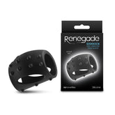 Renegade Sidekick - Black - Black USB Rechargeable Vibrating Penis Cage - Mr and Mrs D's