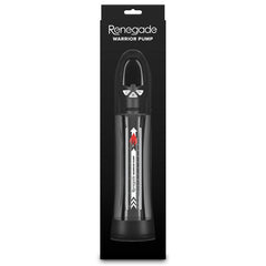 Renegade Warrior Automatic Penis Pump - Black/Clear Waterproof - PUMPS - Mr and Mrs D's