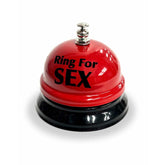 Ring For Sex Table Bell - Novelty Bell - Mr and Mrs D's