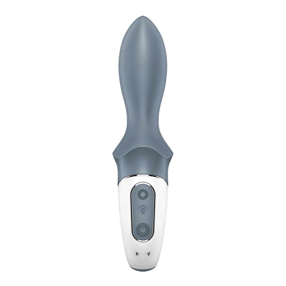 Satisfyer Air Pump Booty 1 - Grey USB Rechargeable Inflatable Anal Vibrator - ANAL TOYS - PREMIUM - Mr and Mrs D's
