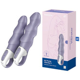 Satisfyer Air Pump Vibrator 1 - Lilac USB Rechargeable Inflatable Vibrator - Mr and Mrs D's