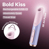 Satisfyer Bold Kiss - Air Pulse Stimulator Vibrator - Mr and Mrs D's