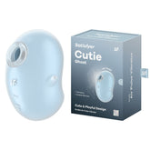 Satisfyer Cutie Ghost Air Pulse Vibrator - Blue - Mr and Mrs D's