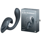 Satisfyer G For Goddess 1 Rabbit Vibrator - Dark Grey - Mr and Mrs D's