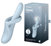 Satisfyer Heat Flex 4 - Blue - Blue USB Rechargeable Heating Vibrator - VIBRATORS - PREMIUM - Mr and Mrs D's