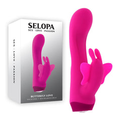 Selopa BUTTERFLY LOVE Rabbit Vibrator - Mr and Mrs D's