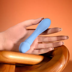 Selopa DAINTY DICK Mini Vibrator - Baby Blue 11.9 cm USB Rechargeable - VIBRATORS - Mr and Mrs D's