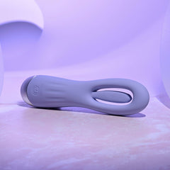 Selopa IN A FLAP - Purple 15 cm USB Rechargeable Flicking Stimulator - STIMULATORS - Mr and Mrs D's