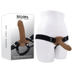 Selopa OUR FIRST HOLLOW STRAP ON DARK - Brown 16.3 cm Hollow Strap - On - Mr and Mrs D's