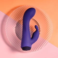 Selopa PLUM JOB - Purple 13.5 cm USB Rechargeable Rabbit Vibrator - VIBRATORS - Mr and Mrs D's