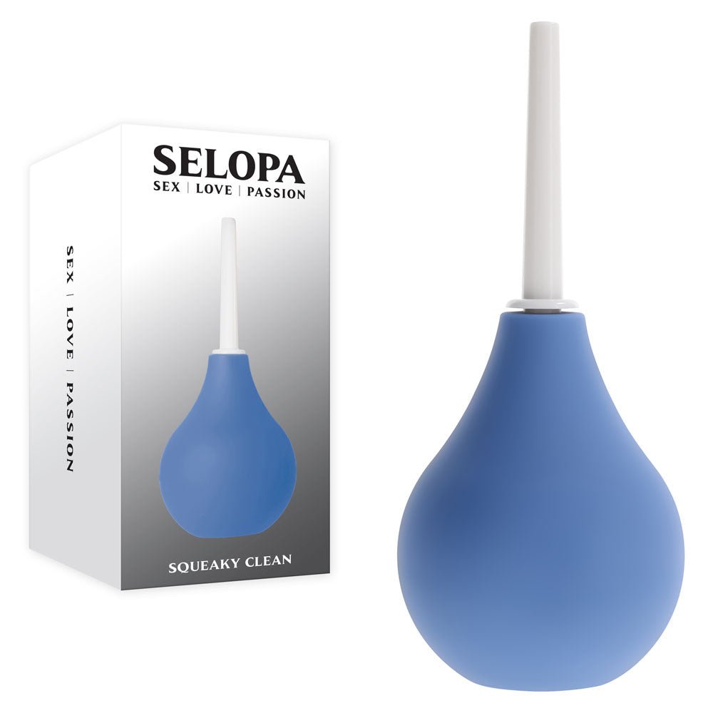 Selopa SQUEAKY CLEAN - Blue Unisex Douche - Mr and Mrs D's