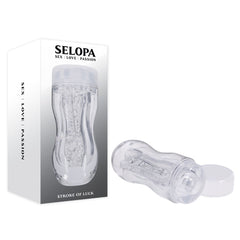 Selopa STROKE OF LUCK - Clear Stroker - Mr and Mrs D's