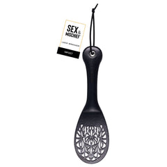 Sex & Mischief Lace Spanker - Black Spanking Paddle - BONDAGE - TOYS - Mr and Mrs D's