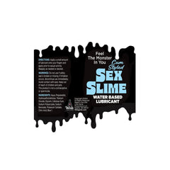 Sex Slime Cum Style Creature Lube Blue Water Based Lubricant - 120 ml Bottle - Mr and Mrs D's