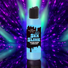 Sex Slime Cum Style Creature Lube Blue Water Based Lubricant - 120 ml Bottle - Mr and Mrs D's