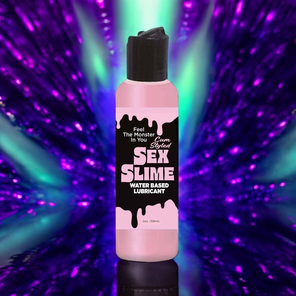 Sex Slime Cum Style Creature Pink Water Based Lubricant - 120 ml Bottle - Mr and Mrs D's