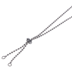 S&M Exs & Ohs Body Jewelry with Nipple Ties - Metal Chain with Nipple Ties - BONDAGE - TOYS - Mr and Mrs D's