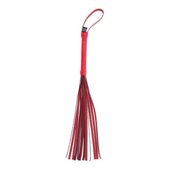 S&M Exs & Ohs Crystal Flogger - Red Flogger Whip - BONDAGE - TOYS - Mr and Mrs D's