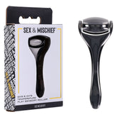 S&M Exs & Ohs Temperature Play Sensory Roller - Gunmetal Roller - BONDAGE - TOYS - Mr and Mrs D's