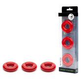 Sport Fucker Rubber Cock Ring - Red - Mr and Mrs D's