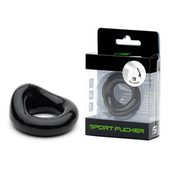 Sport Fucker Wedge Cockring Black - Mr and Mrs D's
