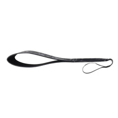 SPORTSHEETS Velvet Noir Loop Paddle - Black 42 cm Paddle - Mr and Mrs D's