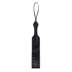 SPORTSHEETS Velvet Noir Loop Paddle - Black 42 cm Paddle - Mr and Mrs D's