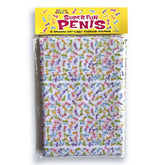 Super Fun Penis Tissue Paper Sheets - Novelty Decoration Sheets - 6 Pack - Mr and Mrs D's